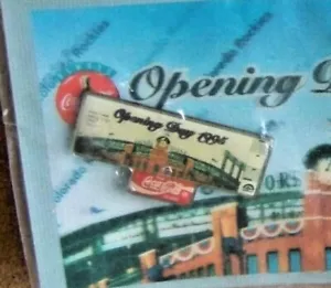 1995 Rockies Phillies pin Opening Day First Game Coors Field original date var.2 - Picture 1 of 6