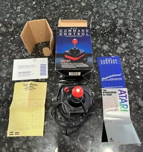 Wico Command Control “Bat” Red Joystick Atari Commodore With Box And Extras! - Picture 1 of 10