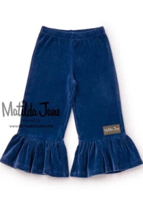 Matilda Jane Girls Holiday Magic Big Ruffles Pants Size 2 VGUC Make Believe - Picture 1 of 4
