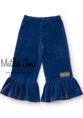 Pantalones Matilda Jane Niñas Holiday Magic Volantes Grandes Talla 2 En muy buen estado Hacer Creer Foto 1 de 4