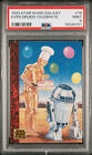 C3PO R2D2 Even Droids Celebrate 1993 Star Wars Galaxy 76 PSA Mint 9 POP 4