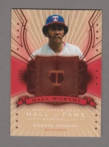 Salón de la Fama UD 2005 digno #HW-FJ3 Fergie Jenkins 39/50 - Imagen 1 de 2