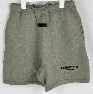 Pantalones Cortos Fear Of God Essentials AVENA OSCURA AUTÉNTICOS XXS-XXL - Imagen 1 de 16
