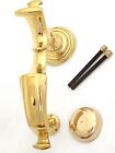 Castelion® Small Brass Polished 8" Doctors Door Knocker