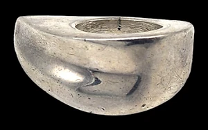 PATRICIA VON MUSULIN Modernist Sterling Silver Ladies Designer Ring (XLOSZ) - Imagen 1 de 6