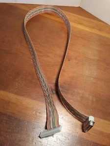 38" Twist N Flat 26 Conductor Ribbon Cable DB25 Male IDC to 40 Pin Female IDC - Picture 1 of 9