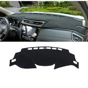 For Nissan Rogue 2014-2020 Black Inner Dashboard Dash Mat DashMat Sun Cover Pad - Picture 1 of 7