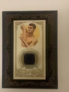 2012 Topps Allen & Ginter's Framed Mini Relics #AGR-MPH Michael Phelps #P1116 - Picture 1 of 4