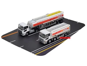 Tomytec Eneos Oil Truck Trailer Set Tanker Truck Collection 1/150 N scale - Picture 1 of 2