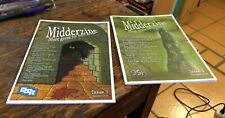 MIDDERZINE Issues 1 and 2 - 2018 RPG Zines SCARCE Free US Shipping