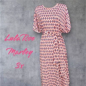 LulaRoe Marley Diamond Print Kleid 3x - Bild 1 von 8