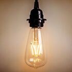 Retro Edison E27 2W-8W Screw LED Filament Kit Ceiling Light Bulb ST64 Globe Lamp