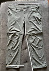 Women's Columbia Omni Shield Advanced Repellency Convertible Pants Gray Size 22L