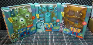 MONSTERS INC, RARI KIT MODELLINI PARLANTI, MIKE, SULLY, RANDAL SCAFFALE NUOVO SIGILLATO - Foto 1 di 19