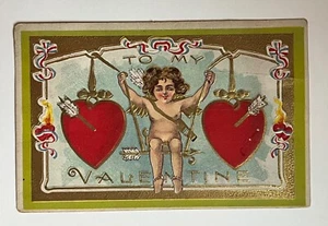 Vintage Valentinstag Postkarte(n) - Bild 1 von 12