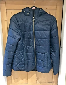 Ladies Barbour Fibredown Quilted Jacket Coat - Size 14. Blue Navy - Puffer. - Picture 1 of 11