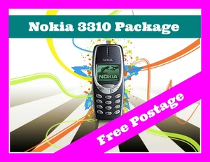 ~ORIGINAL~ Dark Blue Nokia 3310 Mobile Cell Phone | 100% Unlocked | As New - Picture 1 of 1