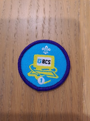 Science and Technology Stage 1 Sponsored by BCS Scout UK Badge | eBay