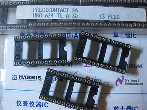 1 Piece PRECICONTACT SA USO624TLA30 IC SOCKET WITH HIGH RELIABILITY 24 Pins DIP - Picture 1 of 1