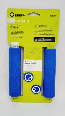 Ergon Mountain Bike Ergonomic Handlebar Grip GXR Large, Midsummer Blue 42440065 - Image 1 of 4
