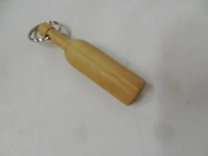 Schlüsselanhänger,Weinflasche,handgedrechselt,Mooreiche hell, Neuware - Picture 1 of 2