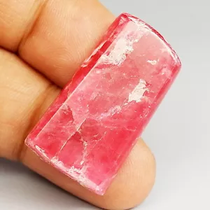 Shola Genuine 56.41 Ct Natural Crystalline Red Rhodonite from Brazil - Picture 1 of 2