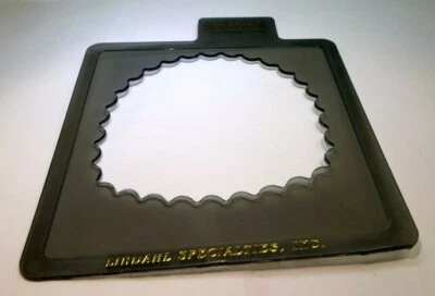 Large Vertical Group Lindahl Smoke Gray Vignette 4.5X4.5" Clearflex  - Image 1 of 4