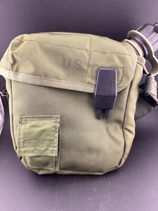 Mensa stile militare OD verde 2 QT con coperchio isolato e tracolla NUOVA - Foto 1 di 10