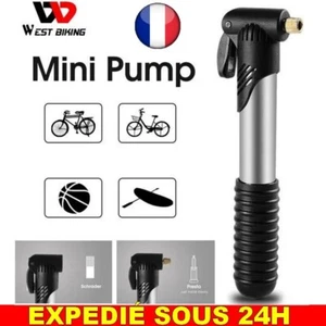 ✅ Inflator Pump Air Portable Bike Hand Basketball Ball Football Universal Tire - Picture 1 of 4