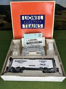 LIONEL 6-19818 O GAUGE DAIRYMEN's LEAGUE OPERATING MILK CAR #788 NIB MINT - Imagen 1 de 21