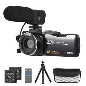 Andoer D12054 2.7K 48MP Digital Video Camera Camcorder DV Recorder - Picture 1 of 3
