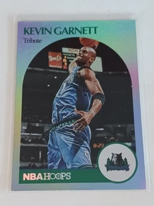 2020-21 Panini NBA Hoops Kevin Garnett Hoops Tribute Foil #255 Wolves RETRO! - Picture 1 of 2