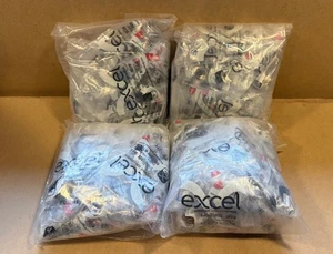 Excel Cat6 UTP Unscreened Keystone Jack IDC Punch Down Black Price for all 200 - Afbeelding 1 van 1