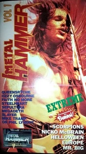 Extreme Metal Hammer Video Magazine Vol.1 VHS with Subtitles Used - Picture 1 of 1