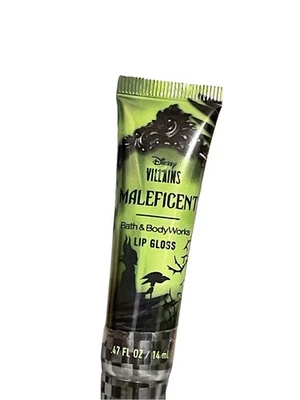 НОВЫЙ! Запечатанный блеск для губ Bath & Body Works DISNEY VILLAINS MALFICENT — 0,47 жидкой унции - Изображение 1 из 2