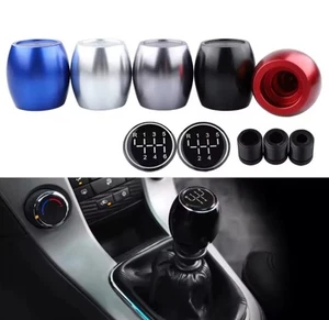 JDM Aluminium 5 6 Speed Gear Knob M8x1.25, M10x1.25, M10x1.5 M12x1.25 NEW - Picture 1 of 13
