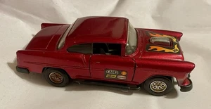 STROMBECKER 1955 BEL AIR CHEVROLET MADE USA DIECAST CAR 6 1/2" x 2 3/4" - Bild 1 von 9
