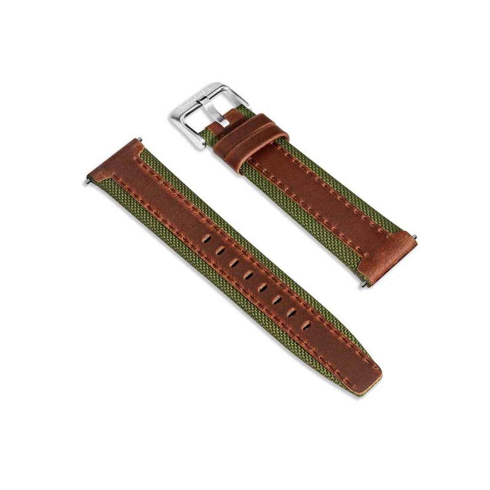 Timberland TDOUL0000403 Bainbridge Brown Leather Apple Strap - Imagem 1 de 1