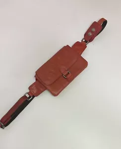 Jack Georges Buffalo Leather Voyager Belt Bag. Belt Bag. Funny Pack - Picture 1 of 6