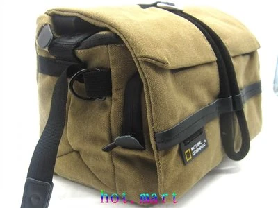 Bolso de hombro mensajero para cámara DSLR de lona para Nikon Sony Can&n Pentax fuji Foto 1 de 4