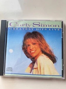 Carly Simon - Greatest Hits Live - Audio CD By Carly Simon - LIKE NEW - Picture 1 of 2