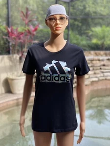 Adidas Activewear T-Shirt Damen XS schwarz - neu mit Etikett - Bild 1 von 5