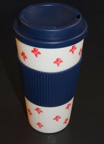 NHL Florida Panthers 16 Oz Plastic Tumbler Travel Cup Hot/Cold Coffee Mug Hockey Cover