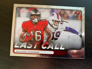 2022 Absolute Breshad Perriman Last Call #LC2 Tampa Bay Buccaneers Football Card - Picture 1 of 2