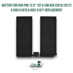 Battery for iPad Pro 12.9" 1st & 2nd Gen (2015/2017) A1584 A1670 A1652 A1671 - Picture 1 of 1