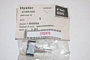 Microswitch Hyster Brand 0188709 nuevo en caja - Imagen 1 de 2
