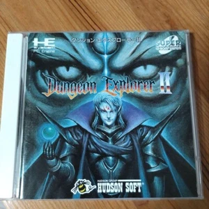 DUNGEON EXPLORER II 2 PC Engine PCE HCD3034 HUDSON 1993 SUPER CD-ROM USED - Picture 1 of 13