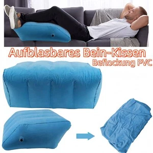 Aufblasbare Beinauflage Kissen Kniestütze Kissen zur Verringerung der Schwellung - Bild 1 von 10