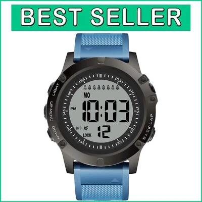 Waterproof Medication Reminder Watch with 8 Vibrating Alarms for Seniors - Image 1 of 4