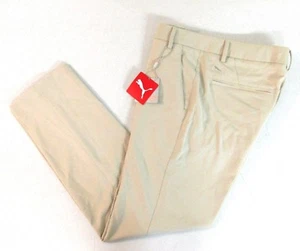 Puma Golf Men's Tech Pant Oatmeal Beige 568580 06 UPF 50+ NWT retail $70 - Picture 1 of 9